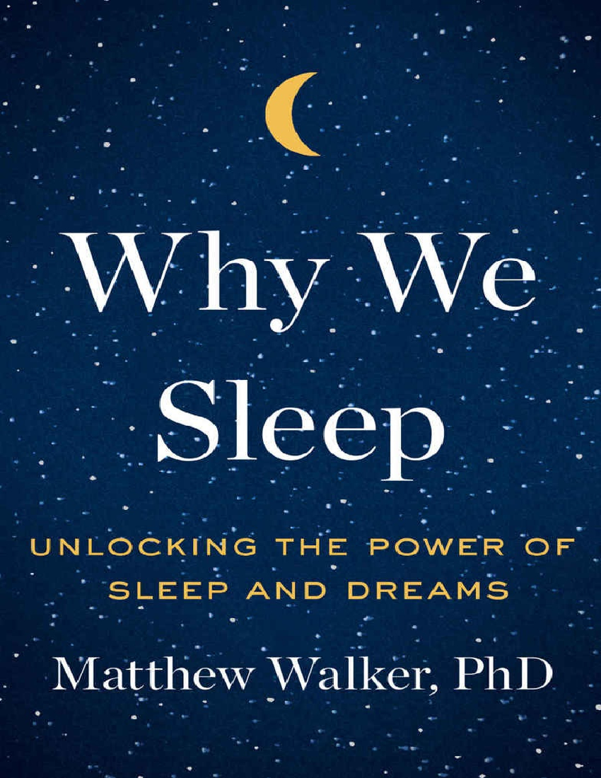 sleep expert matthew walker