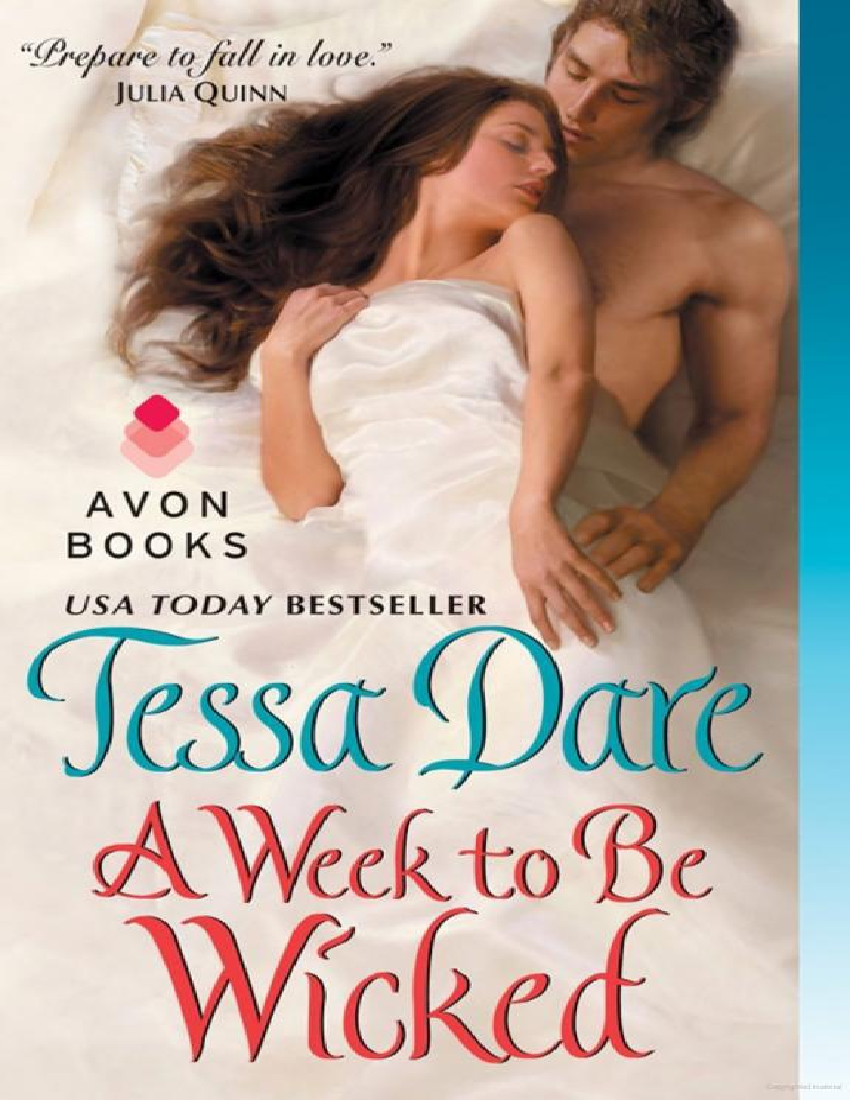tessa dare a week to be wicked